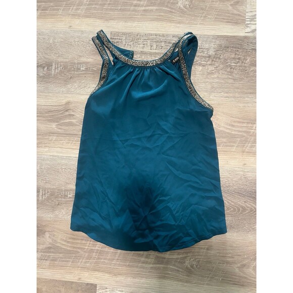 Express Tank Top Blouse with beads size xs dress wear - Picture 1 of 7